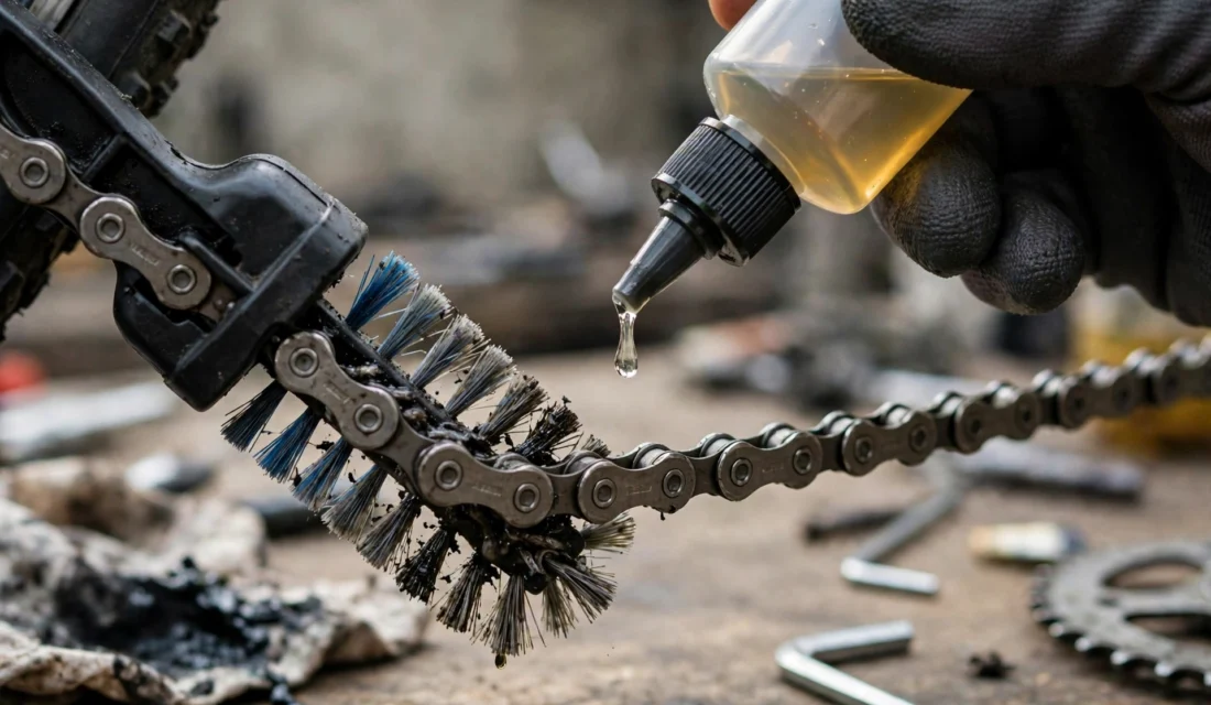 How to Clean and Lubricate a Bike Chain, Step by Step